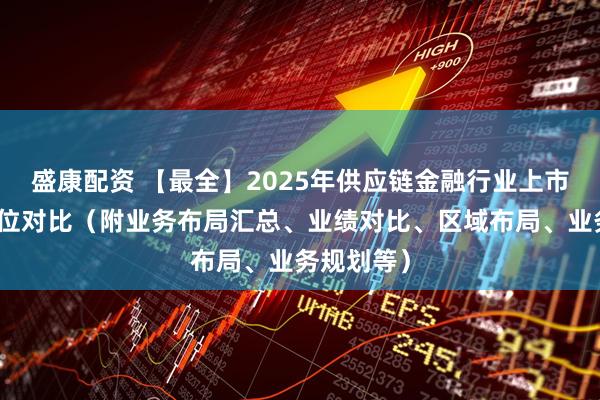 盛康配资 【最全】2025年供应链金融行业上市公司全方位对比（附业务布局汇总、业绩对比、区域布局、业务规划等）