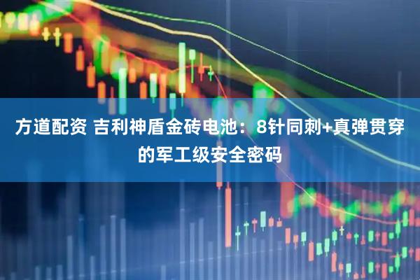 方道配资 吉利神盾金砖电池：8针同刺+真弹贯穿的军工级安全密码